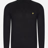 Lyle & Scott Truien  Cotton merino turtleneck jumper - jet black 