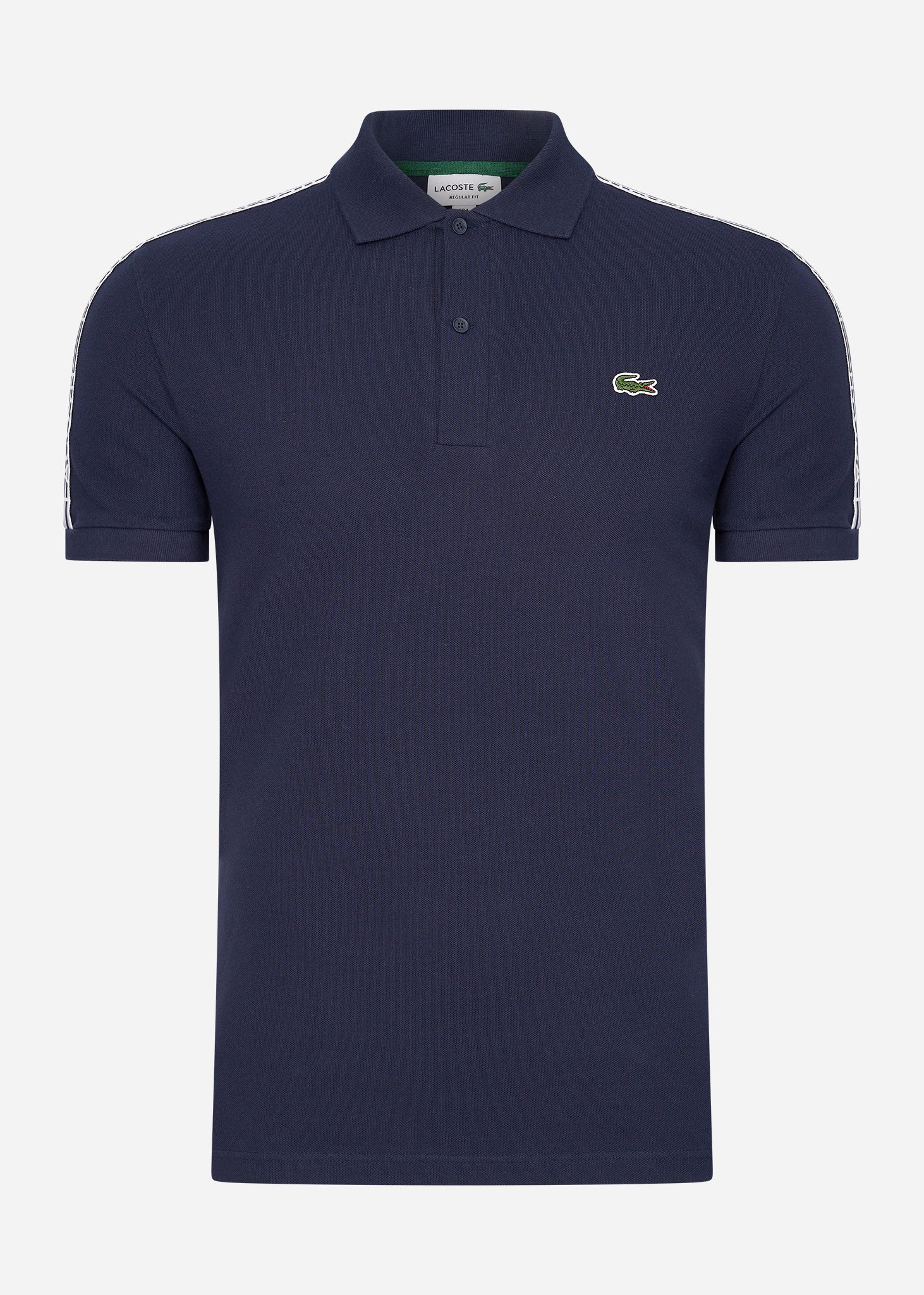 Lacoste Polo's  Contrast stripe polo - navy blue 