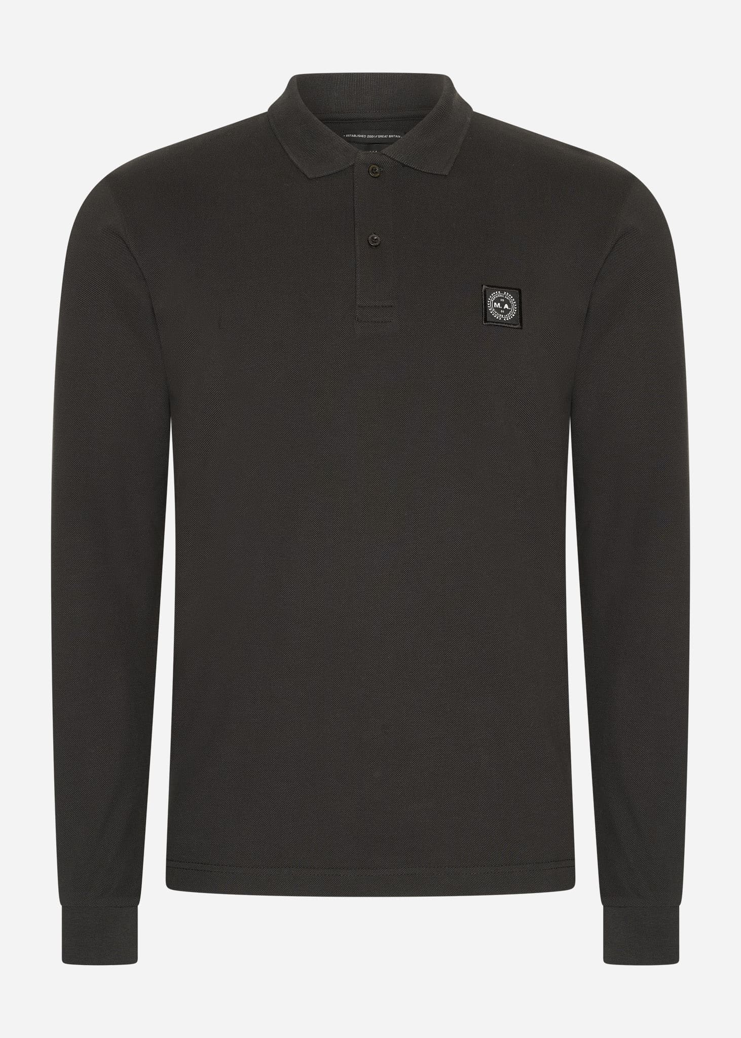 Marshall Artist Longsleeve Polo's  Siren ls polo - black 