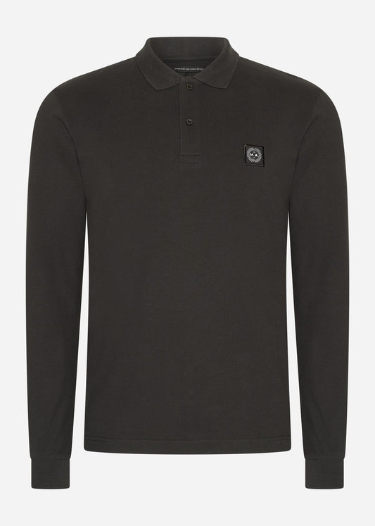 Marshall Artist Longsleeve Polo's  Siren ls polo - black 