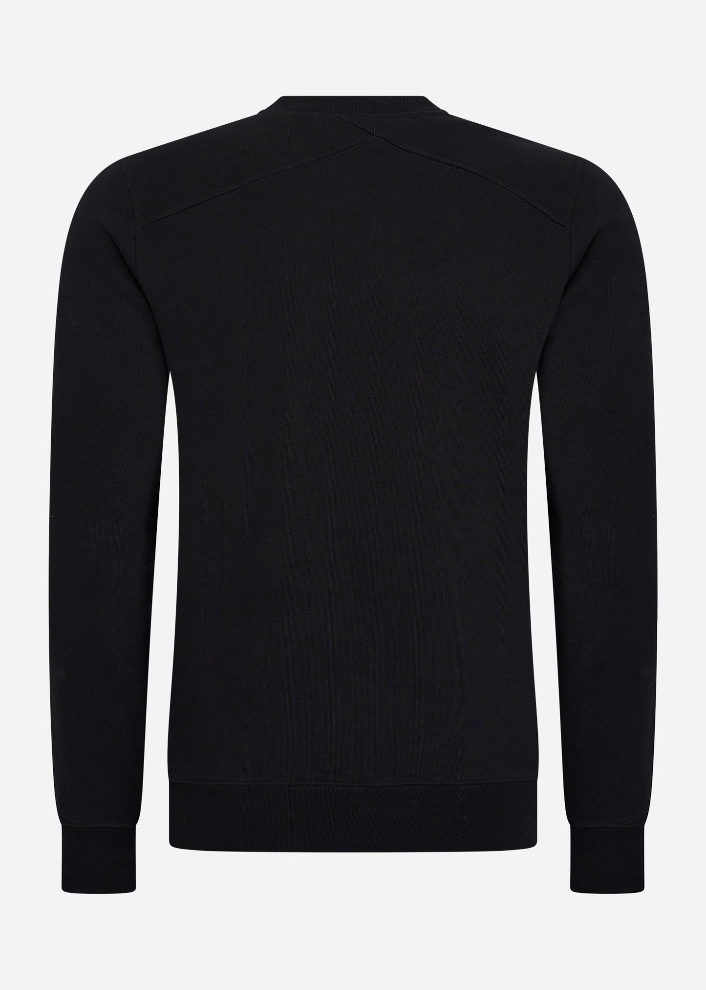 MA.Strum Truien  Chest print crew sweat - jet black 