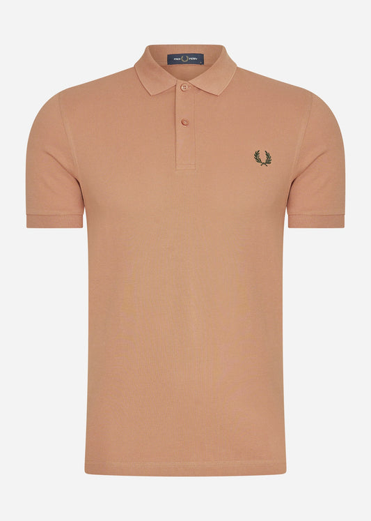 Fred Perry Polo's  Plain fred perry shirt - lightrust ngreen 