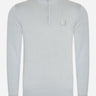 Marshall Artist Truien Siren knitted 1/4 zip - nardo grey