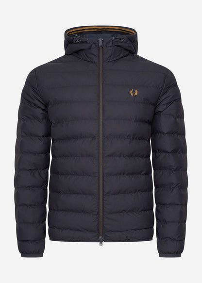 Fred Perry Jassen  Hooded insulated jacket - navy 