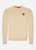 Napapijri Truien  Badge crewneck sweater  - beige rocky 