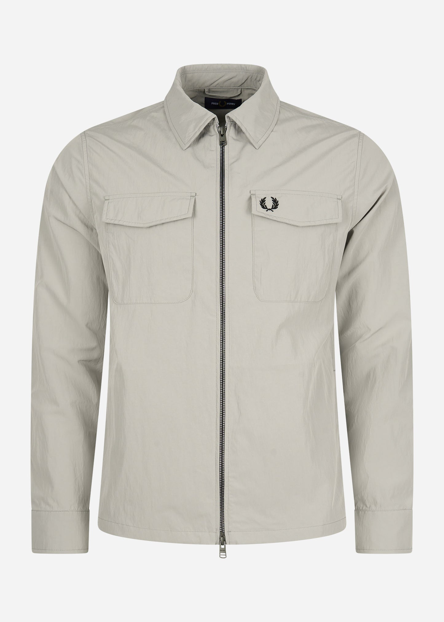 Fred Perry Overshirts  Zip overshirt - limestone 