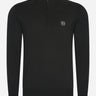 Marshall Artist Truien Siren knitted 1/4 zip - black