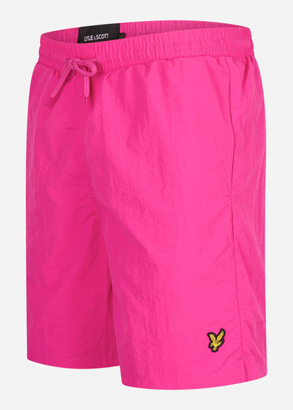 Lyle & Scott Zwembroeken  Plain swim short - pink scorch 