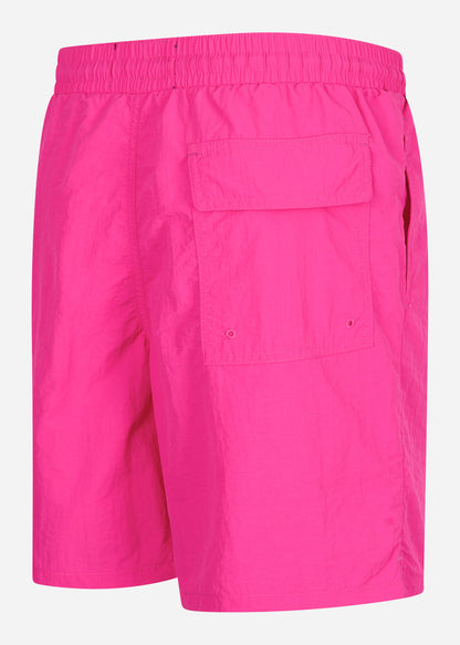 Lyle & Scott Zwembroeken  Plain swim short - pink scorch 