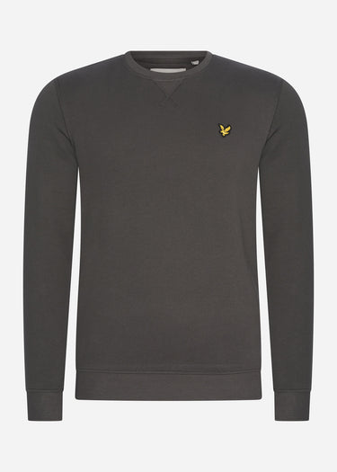 Lyle & Scott Truien Bundle crew neck sweatshirt - jet black - gunmetal