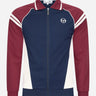 Sergio Tacchini Vesten  New ascot track top - maritime blue tibetan red 