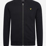 Lyle & Scott Vesten  Jersey bomber - jet black 
