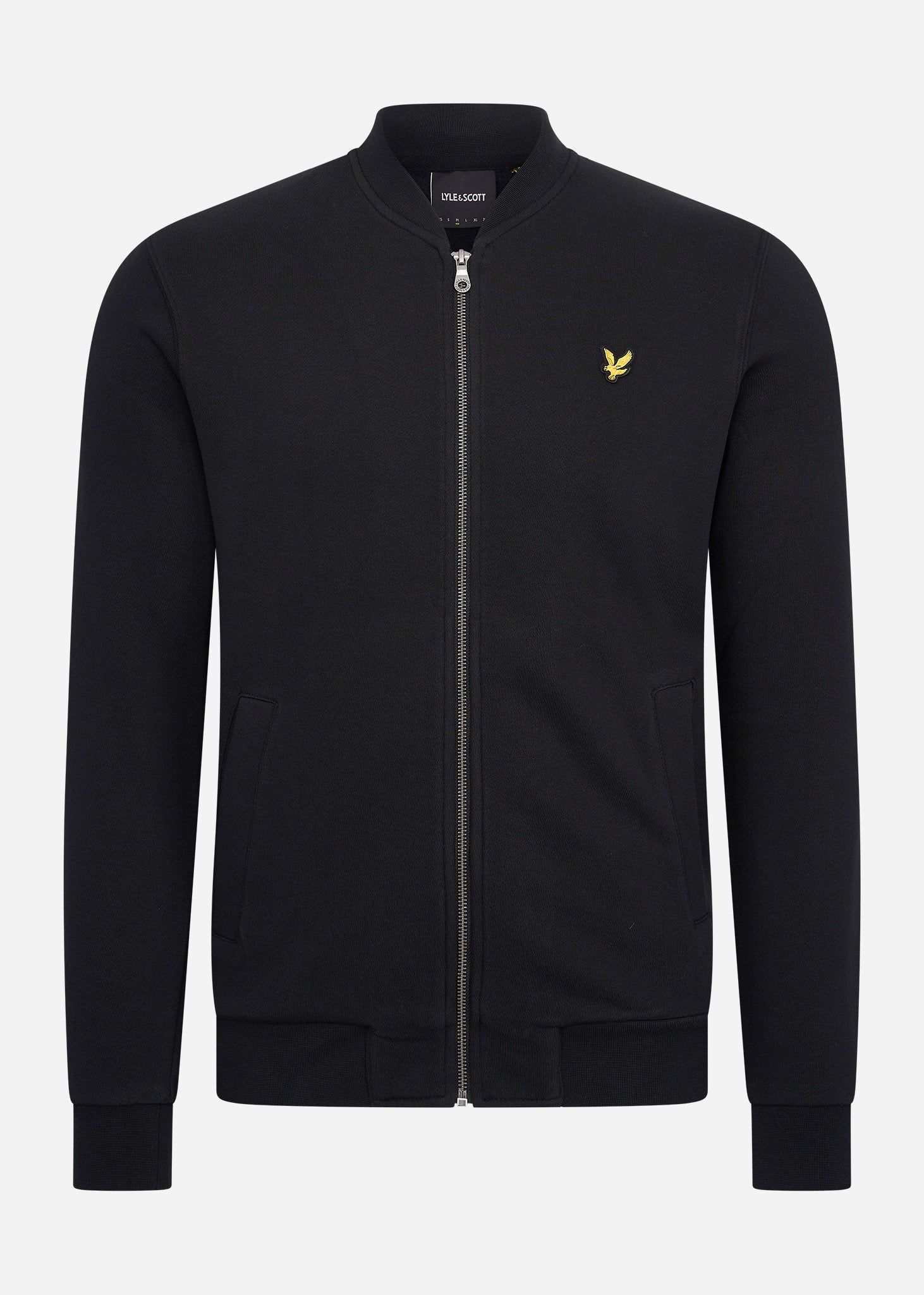 Lyle & Scott Vesten  Jersey bomber - jet black 