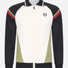 Sergio Tacchini Vesten  New ascot track top - black gardenia 