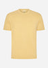 Lacoste T-shirts  Tone tee - eco golden haze 