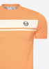 Sergio Tacchini T-shirts  Master tee - tangerine gardenia 