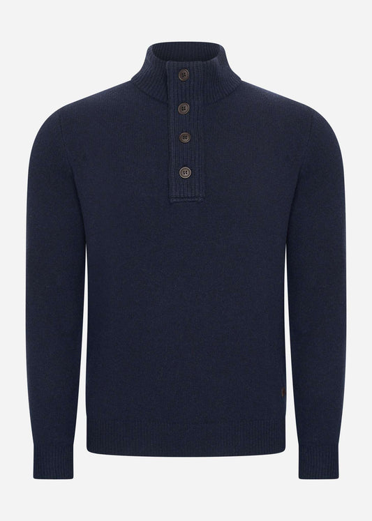 Barbour Truien  Patch half zip - navy 