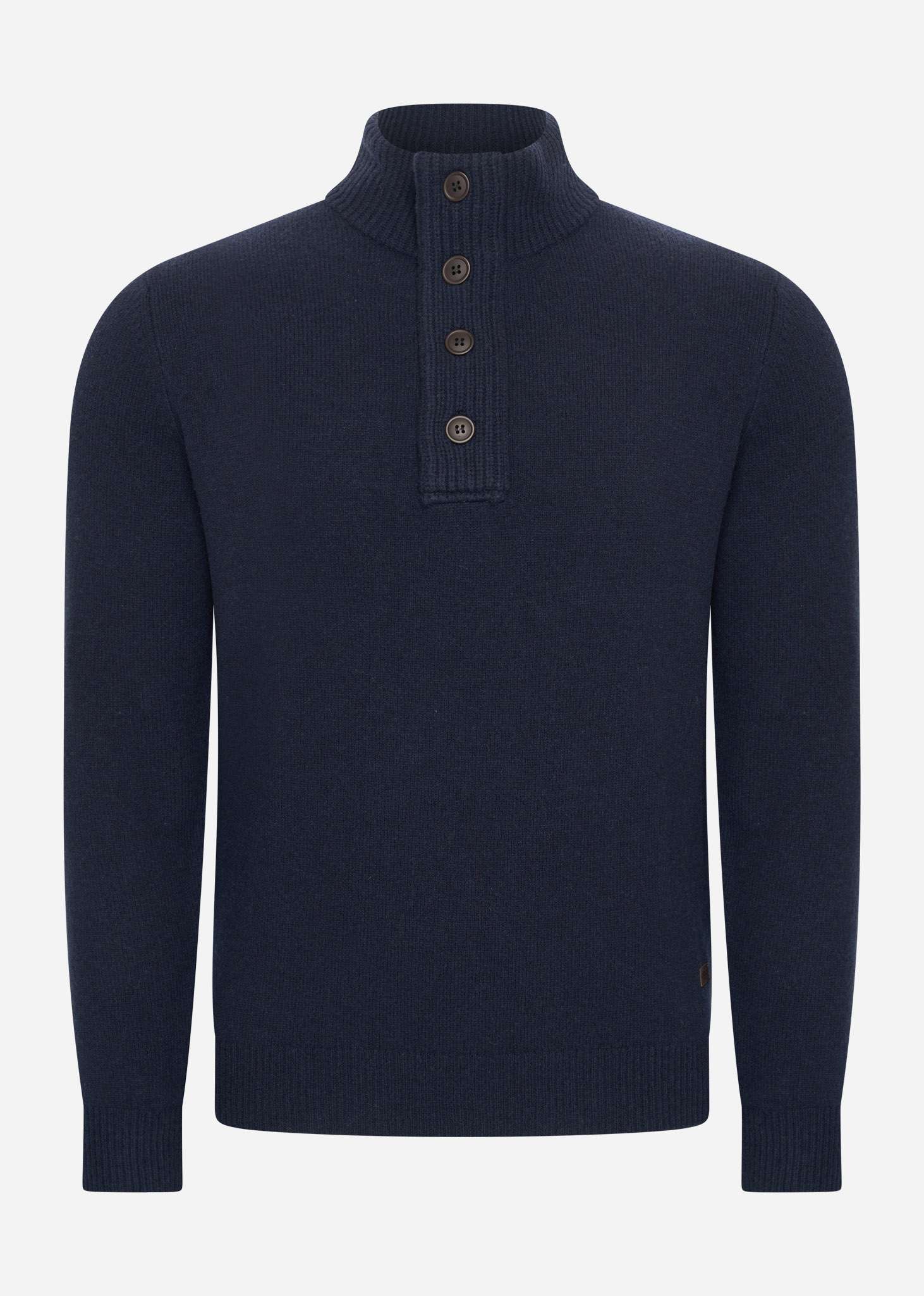 Barbour Truien  Patch half zip - navy 