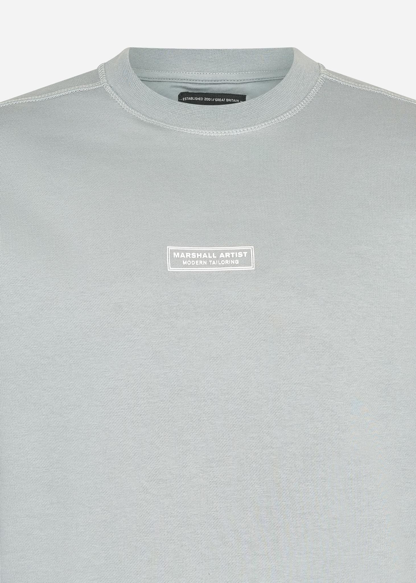 Marshall Artist Truien  Siren crewneck - nardo grey 