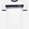 Sergio Tacchini T-shirts  Master tee - white blue 