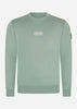 Marshall Artist Truien  Siren crewneck - atlantic green 