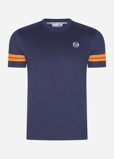 Sergio Tacchini T-shirts  Grello tee - maritime blue marmalade 