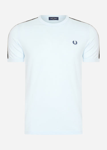 Fred Perry T-shirts  Contrast tape ringer t-shirt - lightice wrmgrey 