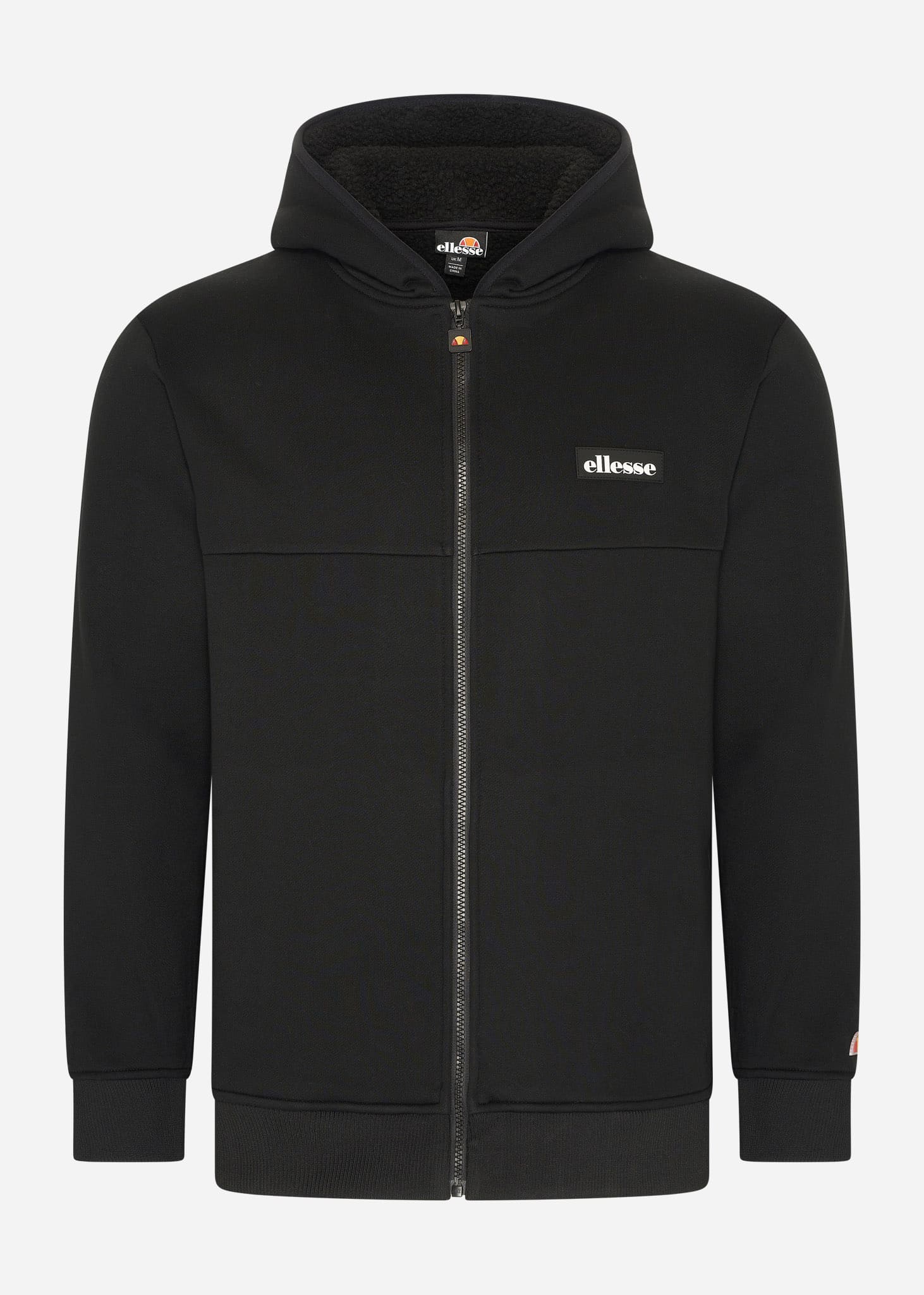 Ellesse Vesten  Milleros full-zip hoody - black 