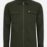 Lyle & Scott Overshirts  Cotton twill overshirt - mountain moss 