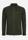 Lyle & Scott Overshirts  Cotton twill overshirt - mountain moss 