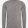 Lyle & Scott Overhemden  Regular fit light weight oxford shirt - cove mountain moss 