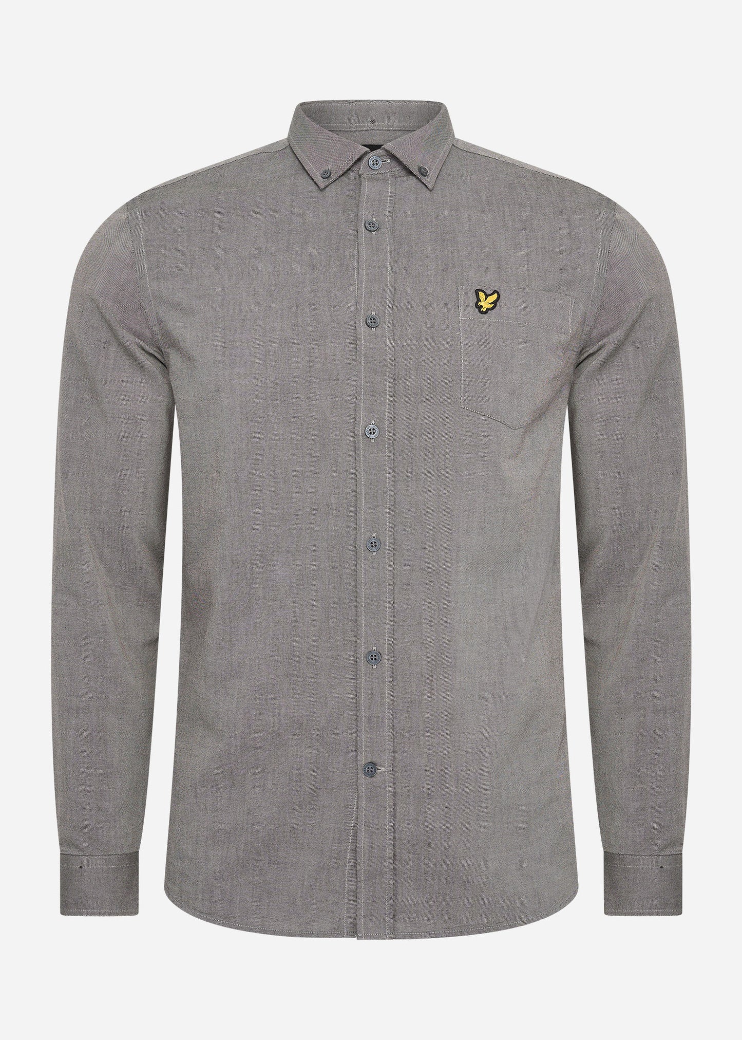 Lyle & Scott Overhemden  Regular fit light weight oxford shirt - cove mountain moss 