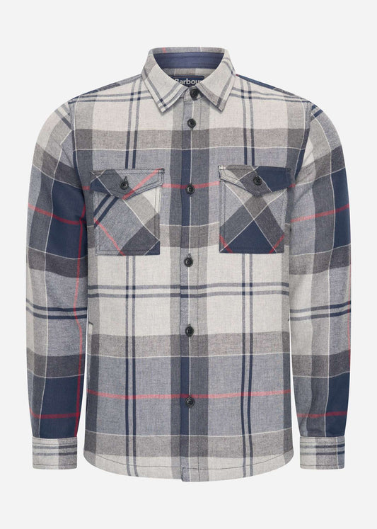 Barbour Overshirts  Cannich tailored tartan overshirt -blue granite tartan 