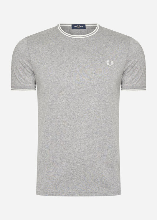 Fred Perry T-shirts  Twin tipped t-shirt - steel marl 