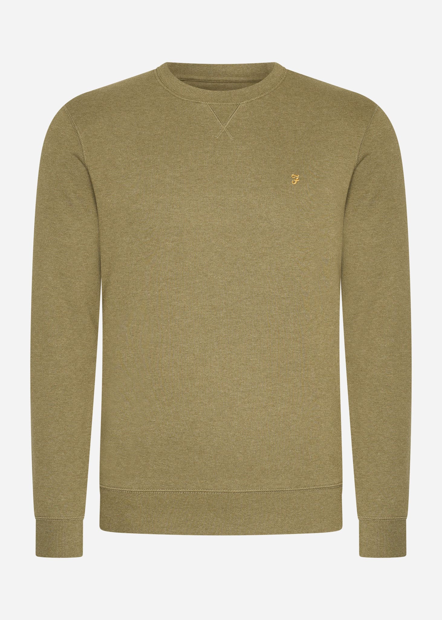 Farah Truien  Sweatshirt tim new crew - farah khaki marl 