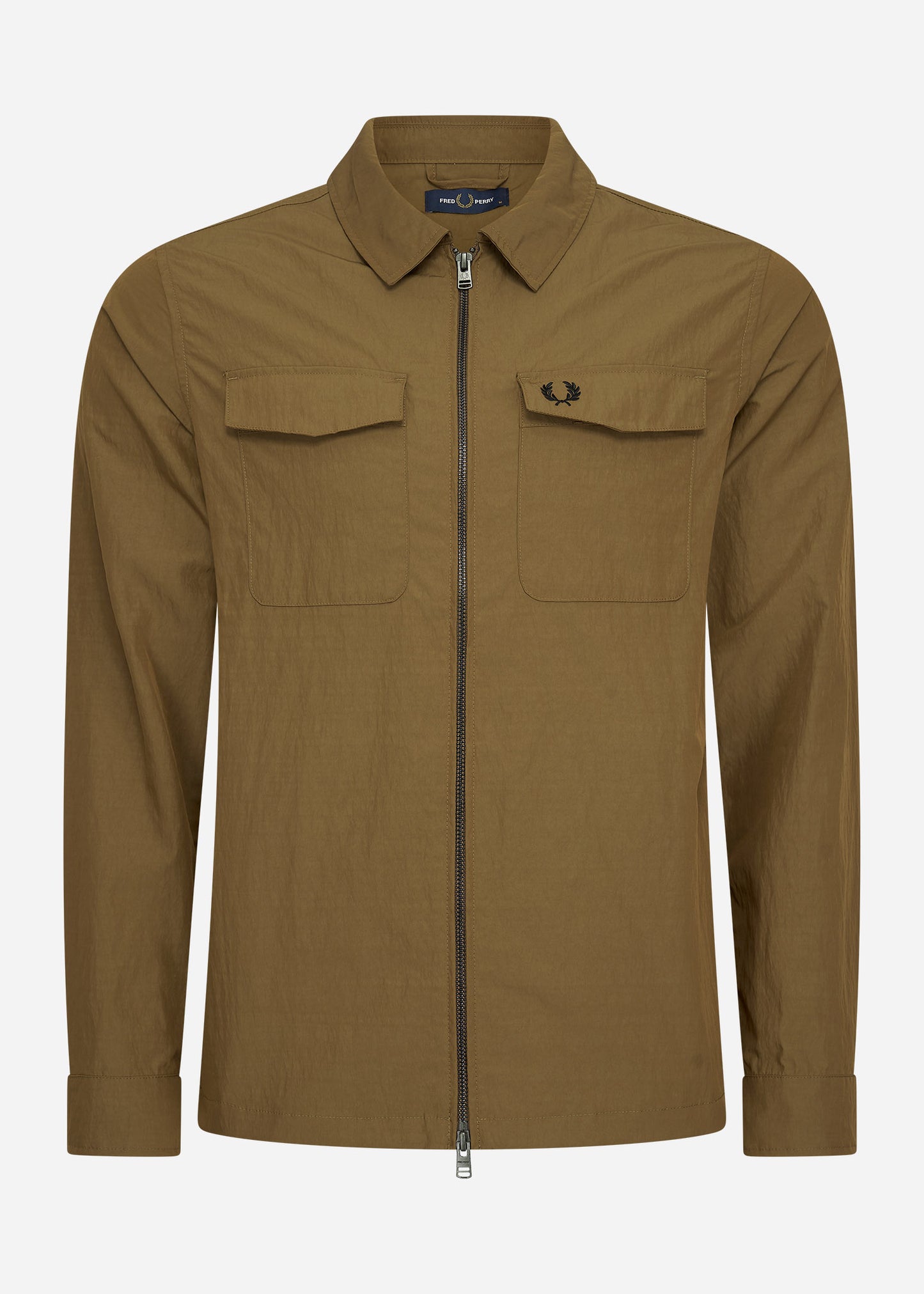 Fred Perry Overshirts  Zip overshirt - shaded stone 