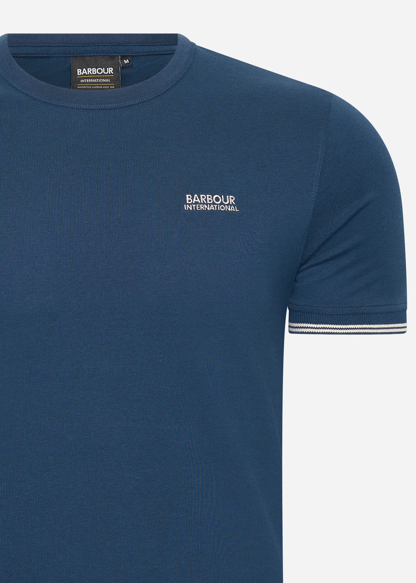 Barbour International T-shirts  Philip tipped cuff tee - moonlit ocean 