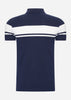 Sergio Tacchini Polo's  Young line polo - blue white 