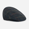 Barbour Petten  Wilkin flat cap - navy herringbone 