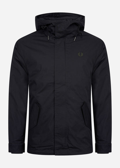 Fred Perry Jassen  Short padded parka - black 