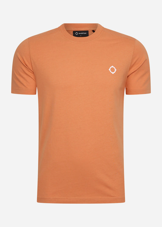 MA.Strum T-shirts  SS icon tee - coral gold 
