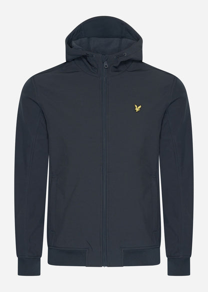 Lyle & Scott Jassen  Fleece back softshell jacket - dark navy 