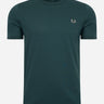 Fred Perry T-shirts  Ringer t-shirt - petrol blue 