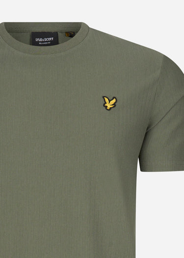 Lyle & Scott T-shirts  Ridge t-shirt - journey olive 