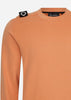 MA.Strum Truien  Core crew sweat - coral gold 