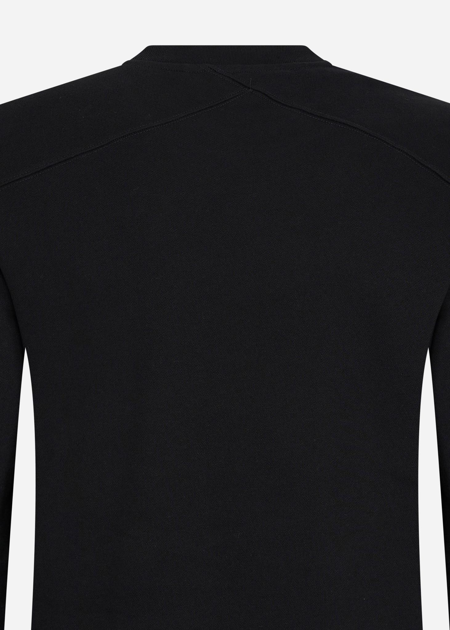 MA.Strum Truien  Chest print crew sweat - jet black 