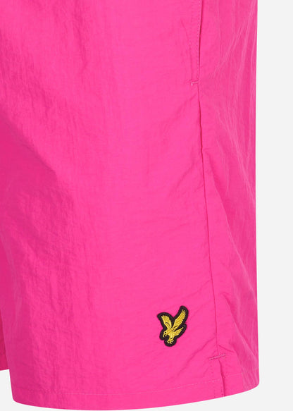 Lyle & Scott Zwembroeken  Plain swim short - pink scorch 