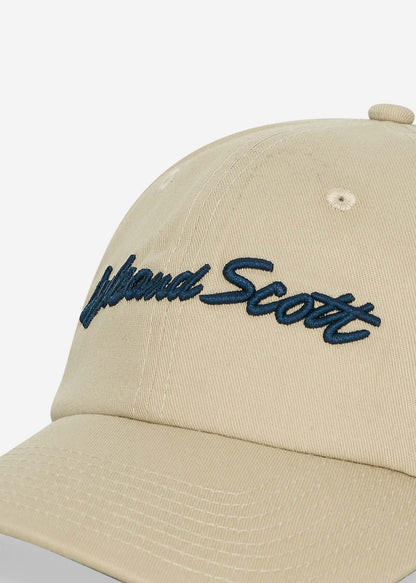 Lyle & Scott Petten  Script embroidery baseball cap - viaduct 