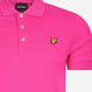 Lyle & Scott Polo's  Plain polo shirt - pink scorch 