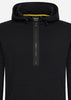 Barbour International Hoodies  Badge half zip hoodie - black 